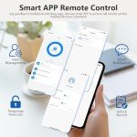 Devo Smart Lock, Keyless Entry Door Lock for Front Door, Bluetooth Smart Deadbolt, App Remote Control, Digital Smart Door Lock, Electronic Touchscreen Keypad, Auto Lock, Easy Installation(Silver)