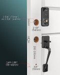 Hornbill Smart Front Door Lock Set, Keyless Entry Door Lock with Handle, Electronic Keypad Deadbolt Lock, Alexa Front Door Handle Set, Digital Lock