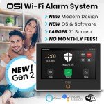 OSI Gen 2 Home Security Alarm System, 11 Pieces