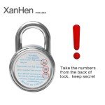 Lock 1 Pack Combination Lock Locker Lock for Gym and School Lockers Safe Combination Padlock Mini Combination Lock，Standard Dial Combination Lock