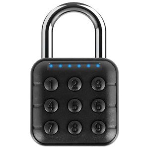 Combination Lock 6 Digit Password Combo Locker Lock, Aluminum Alloy Combination Lock for Locker Outdoor, Push Button Security Combination Padlock, School Lock, Gym Lock