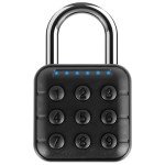 ​​​​​Combination Lock 6 Digit Password Combo Locker Lock, Aluminum Alloy Combination Lock for Locker Outdoor, Push Button Security Combination Padlock, School Lock, Gym Lock