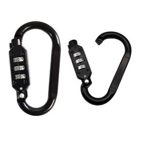 MyyYiTar Combination Carabiner Clips,3 Dial Digit Combination Lock