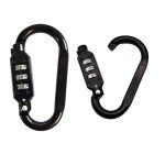 MyyYiTar Combination Carabiner Clips，3 Dial Digit Combination Lock