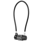 Lawnize Cable Locks with Letters, Text, Words Combination,Steel Cable Rope Wire Combination Lock with Resettable Code for Bikes, Lockers, File Cabinets, Wardrobes, Fences,gate Lock, Pool Padlock.