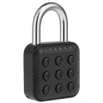 ​​​​​Combination Lock 6 Digit Password Combo Locker Lock, Aluminum Alloy Combination Lock for Locker Outdoor, Push Button Security Combination Padlock, School Lock, Gym Lock