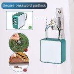 NBYT DIY Stickers, Painted Combination Lock, Create Your own Personalized Padlocks, Suitable for Travel suitcases, Bags, Backpacks, lockers