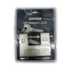 DIEMER® Defender [Anti-Rust] Heavy Duty Container Padlock with 5 Keys - Waterproof Padlock, for Containers, Sheds, Garage Doors, Indoor and Outdoor Doors, Warehouse Doors (84mm)