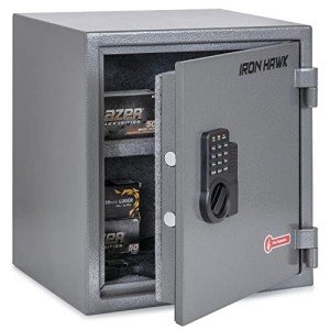 Iron Hawk Fireproof Home Safe for Personal Security