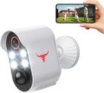Wireless 1080P Outdoor Security Camera with Battery