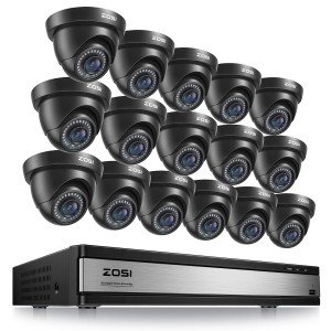 ZOSI 1080P Outdoor Security Camera System 8CH/16CH