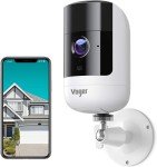 Voger Wireless Outdoor Security Camera with Rechargeable Battery