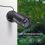 ZOSI 2-Pack 1080P Outdoor Security Cameras