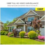1080P ZOSI Outdoor Security Camera System