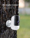 Voger Wireless Outdoor Security Camera with Rechargeable Battery