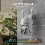 Wireless 3MP Outdoor Smart Security Camera