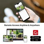 ZOSI 1080P Outdoor Security Camera System 8 Channel