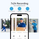 Wireless 3MP Outdoor Smart Security Camera
