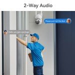 Wireless 3MP Outdoor Smart Security Camera