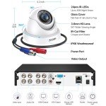 ZOSI 1080P 8CH Home Security Camera System