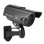 Solar-Powered Fake Security Camera with LED