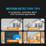 Wireless 1080P Mini Security Camera with Night Vision