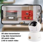 Smart 5G Indoor Security Camera with 2-Way Audio