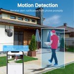 ANRAN Solar-Powered 360° Wireless Security Camera
