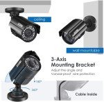 ZOSI 1080P HD Outdoor Security Camera with Night Vision