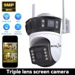 6K Triple Lens Wireless Outdoor Security Camera
