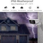 Vimtag 1080P Outdoor Wired Security Camera