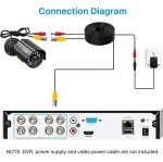 ZOSI 1080P HD Outdoor Security Camera with Night Vision