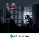ZOSI 1080p HD Outdoor Night Vision Security Camera