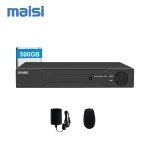 4-Channel 3K HD CCTV Video Recorder with Hard Drive