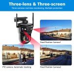 12MP 6K Wireless Outdoor PTZ Security Camera