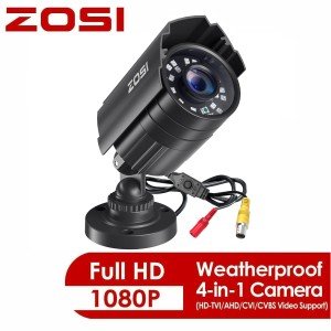 ZOSI 1080P HD Outdoor Security Camera with Night Vision