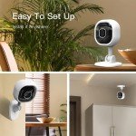 Wireless HD Mini Indoor Security Camera with Night Vision