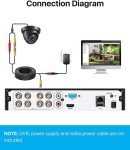 ZOSI 1080p HD Outdoor Night Vision Security Camera