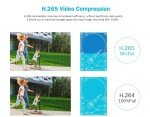 4-Channel 3K HD CCTV Video Recorder with Hard Drive