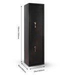 Lockable Gun Safe for Firearms and Rifles