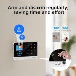 Wireless Home Security Alarm System with Motion Sensor