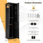 Quick Access 5-Gun Metal Rifle Security Safe