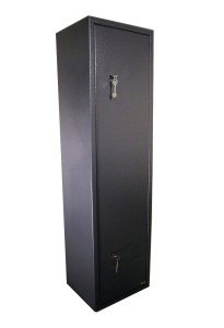 Extra Wide Grey Gun Cabinet with 7 Lever Locks