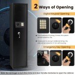Quick Access 5-Gun Metal Rifle Security Safe