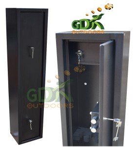 GDK 4-Gun Cabinet with Inner Ammo Safe