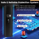 Quick Access 5-Gun Metal Rifle Security Safe