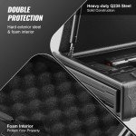 VEVOR Steel Pistol Safe with Quick Access Lock