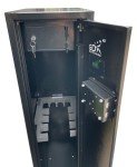 Compact Gun Cabinet for 10 Rifles & Ammo