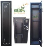 6 Gun Cabinet with Ammo Safe and Storage