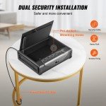 VEVOR Steel Pistol Safe with Quick Access Lock